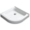 Anzzi Randi 36 x 36" Neo-Round Double Threshold Shower Base in White SB-AZ01RO - alternate 1